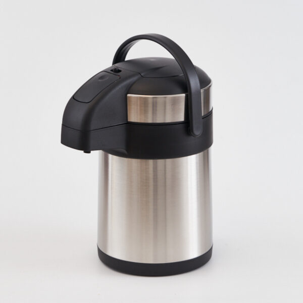 DSC06345 600x600 - high quality double stainless steel pump airpot  24 Hour Heat Retention airpot coffee dispenser with pump