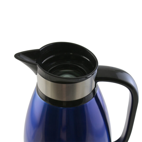 zhu tu 03 2 600x600 - 3L blue large capacity thermos jug with  lever design  for Tea or Coffee  dispenser