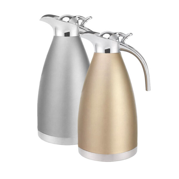 zhu tu 05 4 600x600 - custom color 1.5L 2L  Double Wall Vacuum Insulated Stainless Steel  Zin alloy handle design  Hot Water Coffee Tea Thermal Vacuum Jug Flask