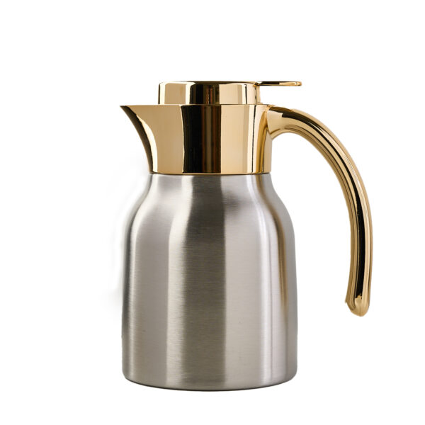 DSC03397 2 600x600 - 2023 new Design Insulated DOUBLE STAINLESS STEEL Hot Drink Jug Vacuum Jug with Handle Stainless Steel