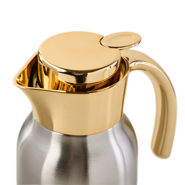 DSC03400 600x600 - 2023 new Design Insulated DOUBLE STAINLESS STEEL Hot Drink Jug Vacuum Jug with Handle Stainless Steel