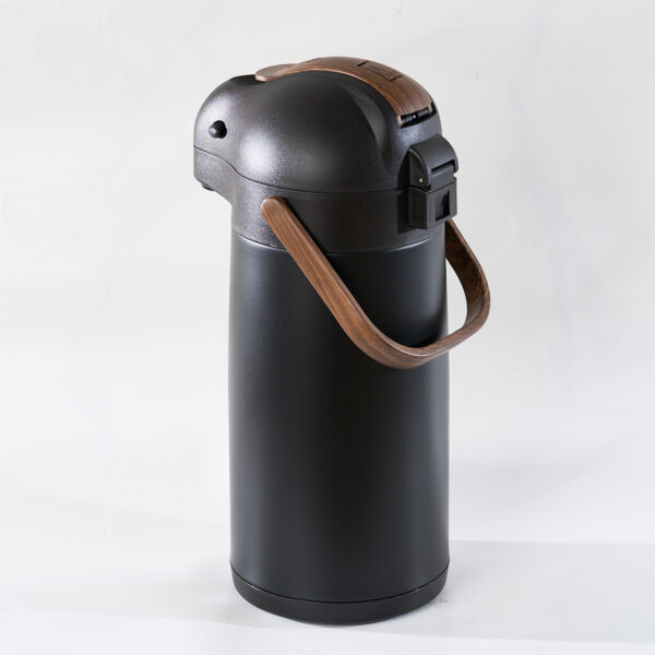 DSC06067 1 600x600 - Amazon hot sale wooden airpot coffee dispenser with pump 3 liter